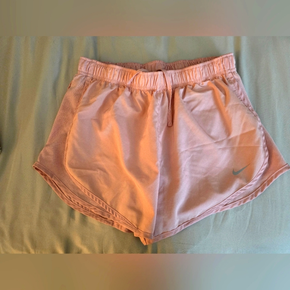 Pink Nike Dry Fit shorts